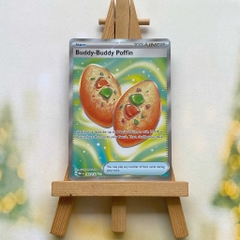 Thẻ hình Pokemon Buddy-Buddy Poffin 167/132 - Lá bài lẻ Mega Evolution Full Art Ultra Rare tiếng Anh chính hãng