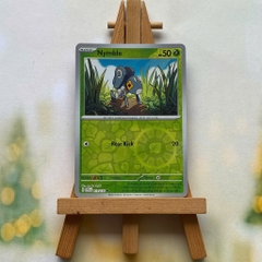 Thẻ hình Pokemon Nymble 019/159  - Lá bài lẻ Journey Together Common Reverse Holo tiếng Anh chính hãng