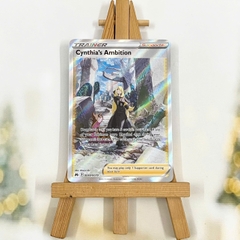Thẻ hình Pokemon Cynthia's Ambition GG60/GG70 - Lá bài lẻ Full Art Ultra Rare tiếng Anh chính hãng