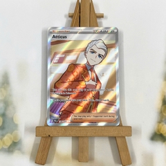 Thẻ hình Pokemon Atticus 134/131 - Lá bài lẻ Prismatic Evolutions Full Art Secret Rare tiếng Anh chính hãng