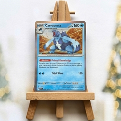 Thẻ hình Pokemon Carracosta 038/142 - Lá bài lẻ Stellar Crown Reverse Holo Rare tiếng Anh chính hãng
