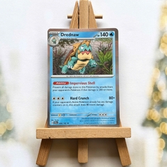 Thẻ hình Pokemon Drednaw 044/142 - Lá bài lẻ Stellar Crown Rare Reverse Holo tiếng Anh chính hãng