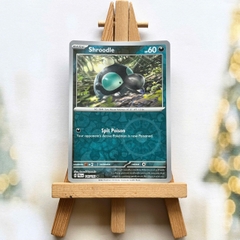 Thẻ hình Pokemon Shroodle 145/193 - Lá bài lẻ Paldea Evolved Common Reverse Holo tiếng Anh chính hãng