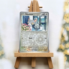 Thẻ hình Pokemon Glameow 116/142 - Lá bài lẻ Stellar Crown Common Reverse Holo tiếng Anh chính hãng