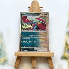 Thẻ hình Pokemon Roaring Moon 065/131 - Lá bài lẻ Prismatic Evolutions Rare Reverse Holo tiếng Anh chính hãng