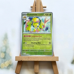 Thẻ hình Pokemon Galvantula 002/064 - Lá bài Scarlet & Violet Shrouded Fable Uncommon Reverse Holo tiếng Anh chính hãng