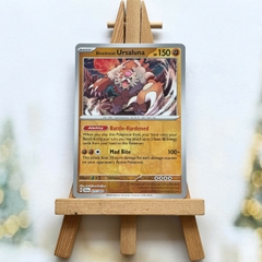 Thẻ hình Pokemon Bloodmoon Ursaluna 025/064 - Lá bài Scarlet & Violet Shrouded Fable Holo Rare tiếng Anh chính hãng