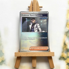 Thẻ hình Pokemon Professor Turo's Scenario 121/131 - Lá bài lẻ Prismatic Evolutions Uncommon Reverse Holo tiếng Anh chính hãng