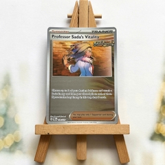 Thẻ hình Pokemon Professor Sada's Vitality 120/131 - Lá bài lẻ Prismatic Evolutions Uncommon Reverse Holo tiếng Anh chính hãng