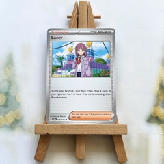 Thẻ hình Pokemon Lacey 139/142 - Lá bài lẻ Stellar Crown Uncommon Reverse Holo tiếng Anh chính hãng