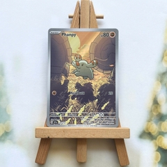 Thẻ hình Pokemon Phanpy 205/191 - Lá bài lẻ Surging Sparks Illustration Rare tiếng Anh chính hãng