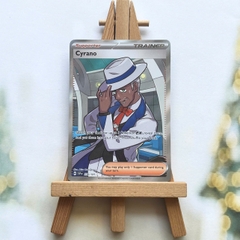 Thẻ hình Pokemon Cyrano 230/191 - Lá bài lẻ Surging Sparks Full Art Secret Rare tiếng Anh chính hãng