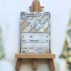 Thẻ hình Pokemon Maushold 210/091 - Lá bài Scarlet & Violet: Paldean Fates Shiny Rare tiếng Anh chính hãng