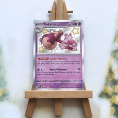 Thẻ hình Pokemon Tinkaton 167/091 - Lá bài Scarlet & Violet: Paldean Fates Shiny Rare tiếng Anh chính hãng