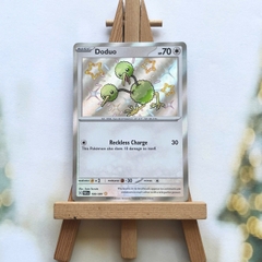 Thẻ hình Pokemon Doduo 199/091 - Lá bài Scarlet & Violet: Paldean Fates Shiny Rare tiếng Anh chính hãng