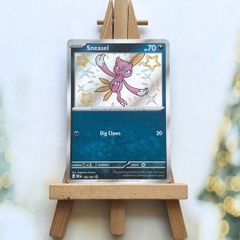 Thẻ hình Pokemon Sneasel 182/091 - Lá bài Scarlet & Violet: Paldean Fates Shiny Rare tiếng Anh chính hãng