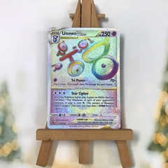 Thẻ hình Pokemon Unown VSTAR 199/195 - Lá bài lẻ Silver Tempest Hyper Rare tiếng Anh chính hãng