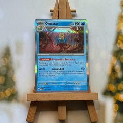 Thẻ hình Pokemon Omastar 139/165 - Lá bài Scarlet & Violet 151 Rare Reverse Holo tiếng Anh chính hãng