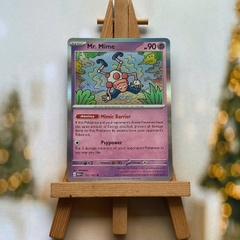 Thẻ hình Pokemon Mr. Mime 122/165 - Lá bài Scarlet & Violet 151 Rare Reverse Holo tiếng Anh chính hãng