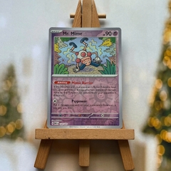 Thẻ hình Pokemon Mr. Mime 122/165 - Lá bài Scarlet & Violet 151 Rare Reverse Holo tiếng Anh chính hãng