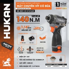 Máy chuyên vít Hukan G1-V141LUX