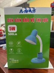 Đèn led bàn học MPE 5W màu xanh