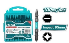 Mũi bắt vít 2 đầu PH2-SL6.0*1.0x65mm (có nam châm) Total TACIM16HL133