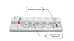 Ổ cắm không dây 2200W 5M-0 Sopoka