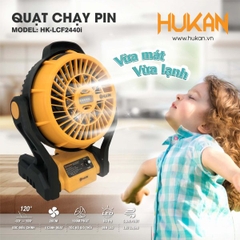 Thân quạt chạy pin HK-LCF2440i