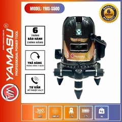MÁY LASER CÂN BẰNG YAMASU YMS-S500 5 TIA XANH CHỐNG VA ĐẬP