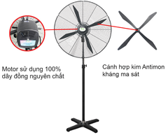 Quạt đứng công nghiệp IFAN NS65