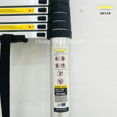 Thang nhôm rút Sumika SK510 (có thang ngang)
