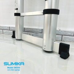 Thang nhôm rút Sumika SK510 (có thang ngang)