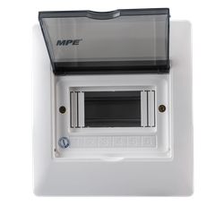 Tủ điện âm tường nhựa MPE 6 đường