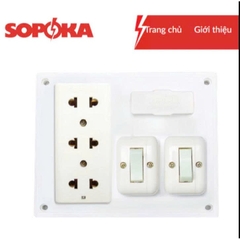 Bảng điện Sopoka BN2E