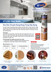 Keo nội thất VT-230 (Vital Nails)