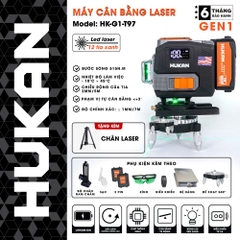 Máy cân bằng laser 12 line Hukan (kèm chân) HK-G1-T97
