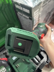 Máy mài pin 3 tốc độ Greekman (GEN1) GR107BL + TẶNG THÂN MÁY KHOAN PIN MULINSEN