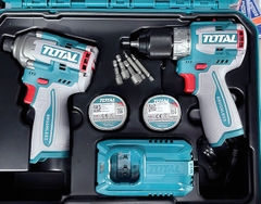 Combo máy khoan và máy siết vít Total 16V