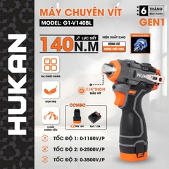 Máy chuyên vít Hukan G1-V140BL