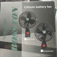 Thân quạt pin 8in Bosston (không xoay)