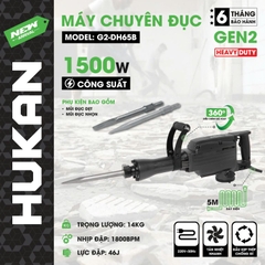 Máy chuyên đục Hukan G2-DH65B