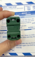 Ổ cắm đơn có màng che WEV1081SW