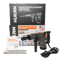 Máy đục 17mm Hukan G2-CD0821