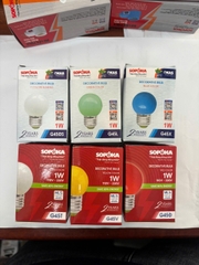 Bóng đèn LED trang trí G45X (xanh dương)