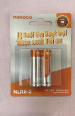 Pin AA Alkaline 1,5V 2.600mAh NLR62