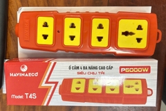 Ổ cắm 4 lỗ cam chịu tải 6000W