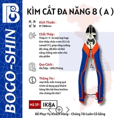 Kìm cắt đa năng Bogo 8x180