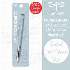 Bút chì cơ học Tombow mono 136 - xanh
