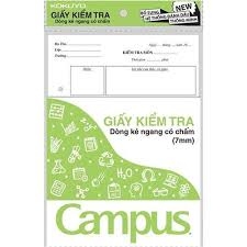 Giấy kiểm tra campus - BS70G-25